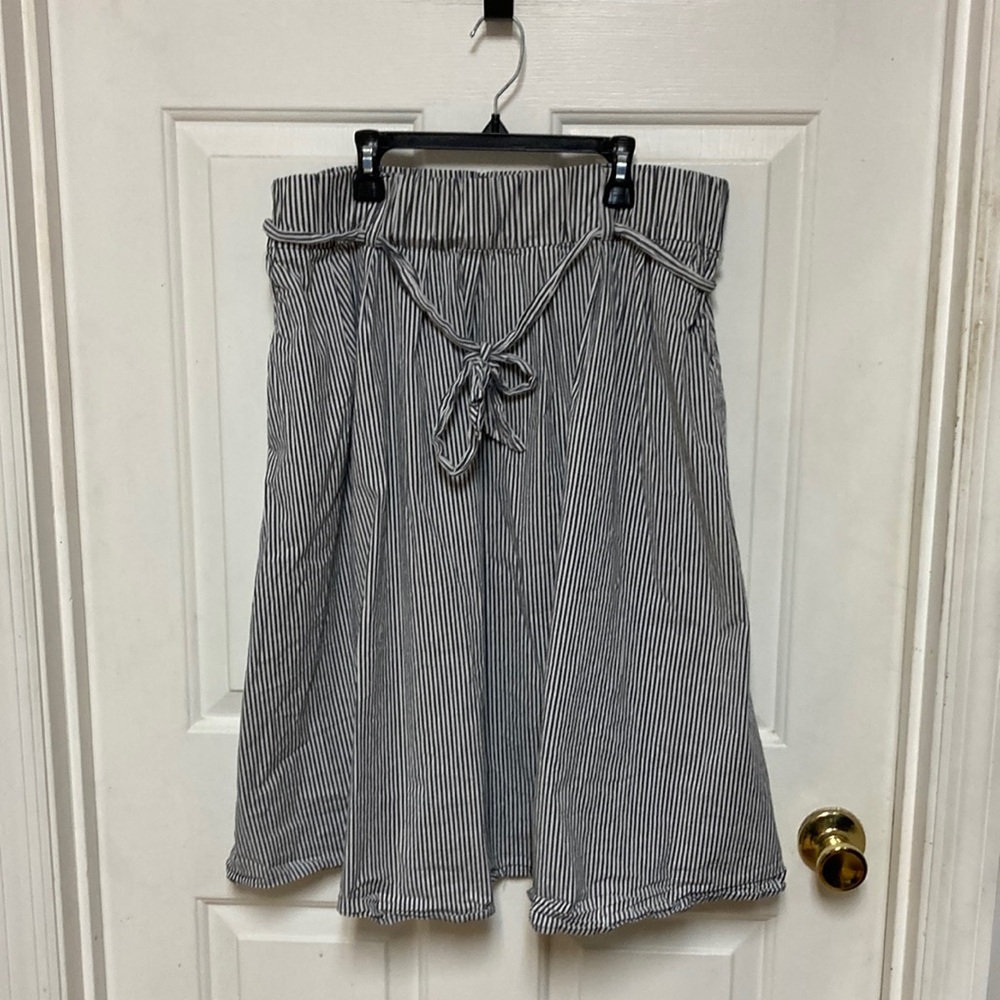 Michael kors Striped gray and White Women's Skirt